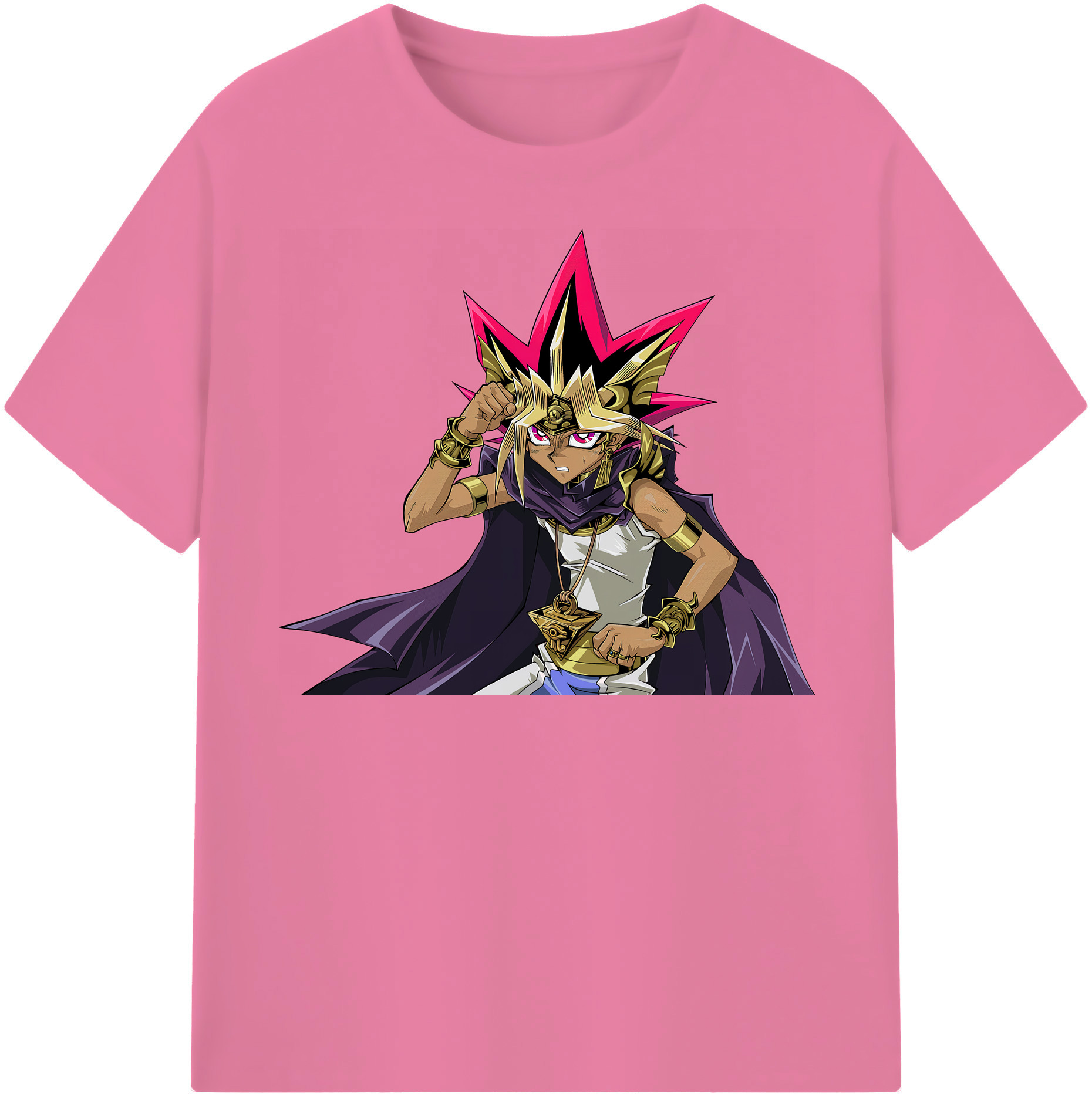 （画像用） 遊☆戯☆王 Yu-Gi-Oh! 綿100％半袖Tシャツ（フロントプリント）